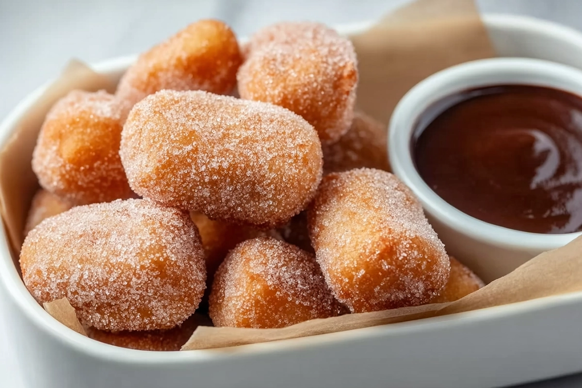 Air Fryer Churro Bites