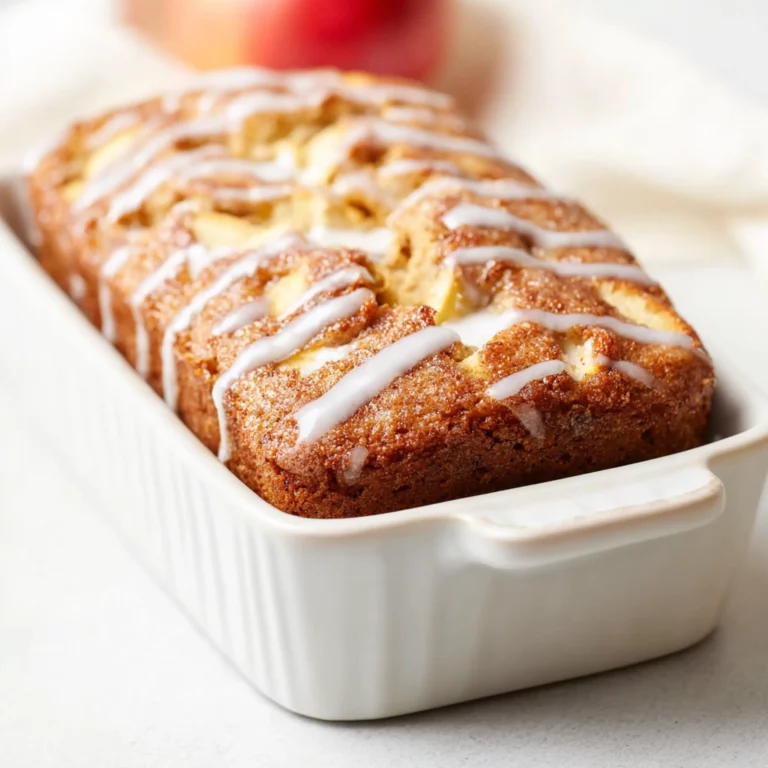 apple cinnamon bread loaf on wooden board