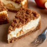 apple crumble cheesecake recipe dessert