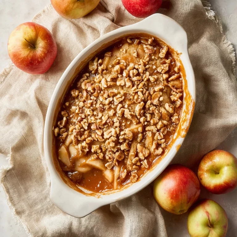 caramel apple dip with cream cheese in fall setting