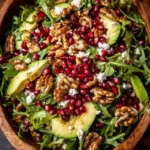 Christmas Salad with Honey Mustard Dressing