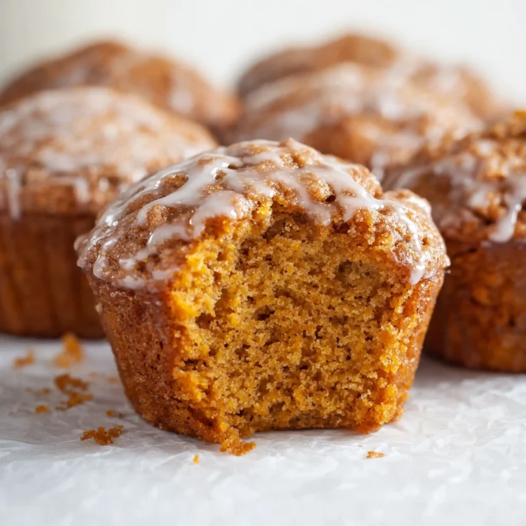 cinnamon roll pumpkin muffins fresh baked