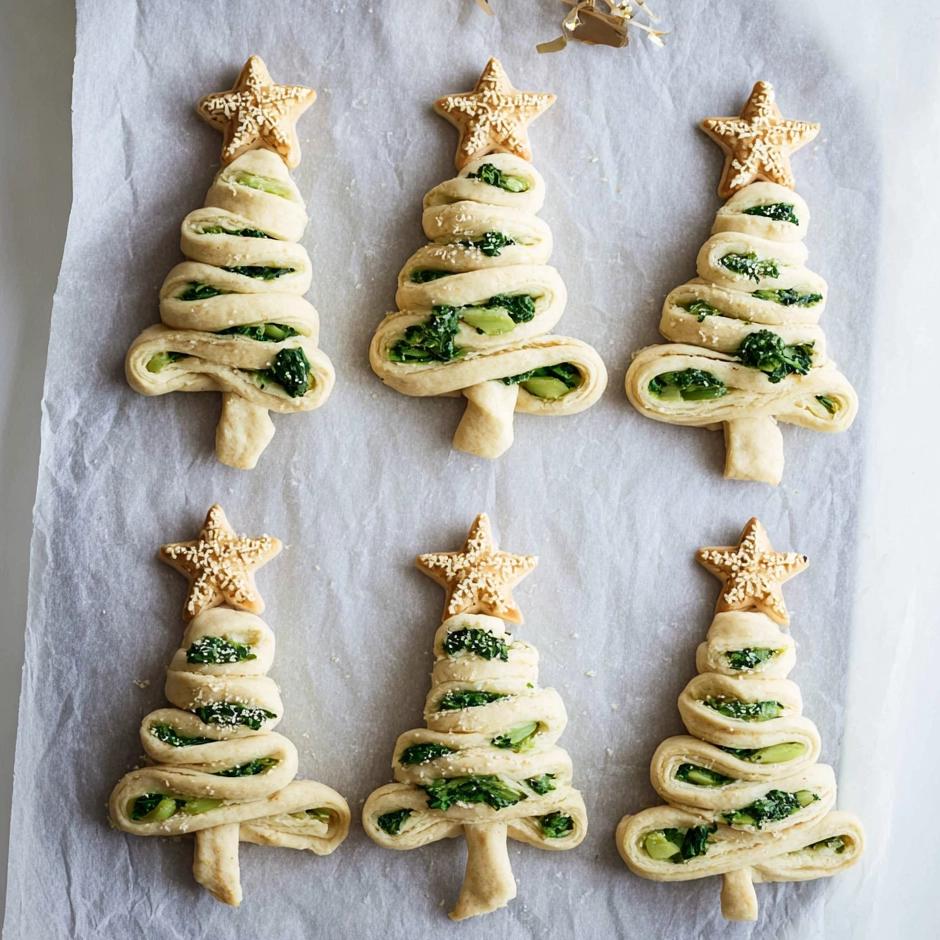 Pesto Puff Pastry Christmas Trees: A Festive, Golden Holiday Appetizer 5 folding puff pastry into Christmas trees