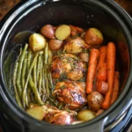 Slow Cooker Honey Garlic Chicken and Veggies: The Ultimate Comfort Meal 4 Serving of honey garlic chicken and veggies