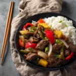 Slow Cooker Pepper Steak Recipe