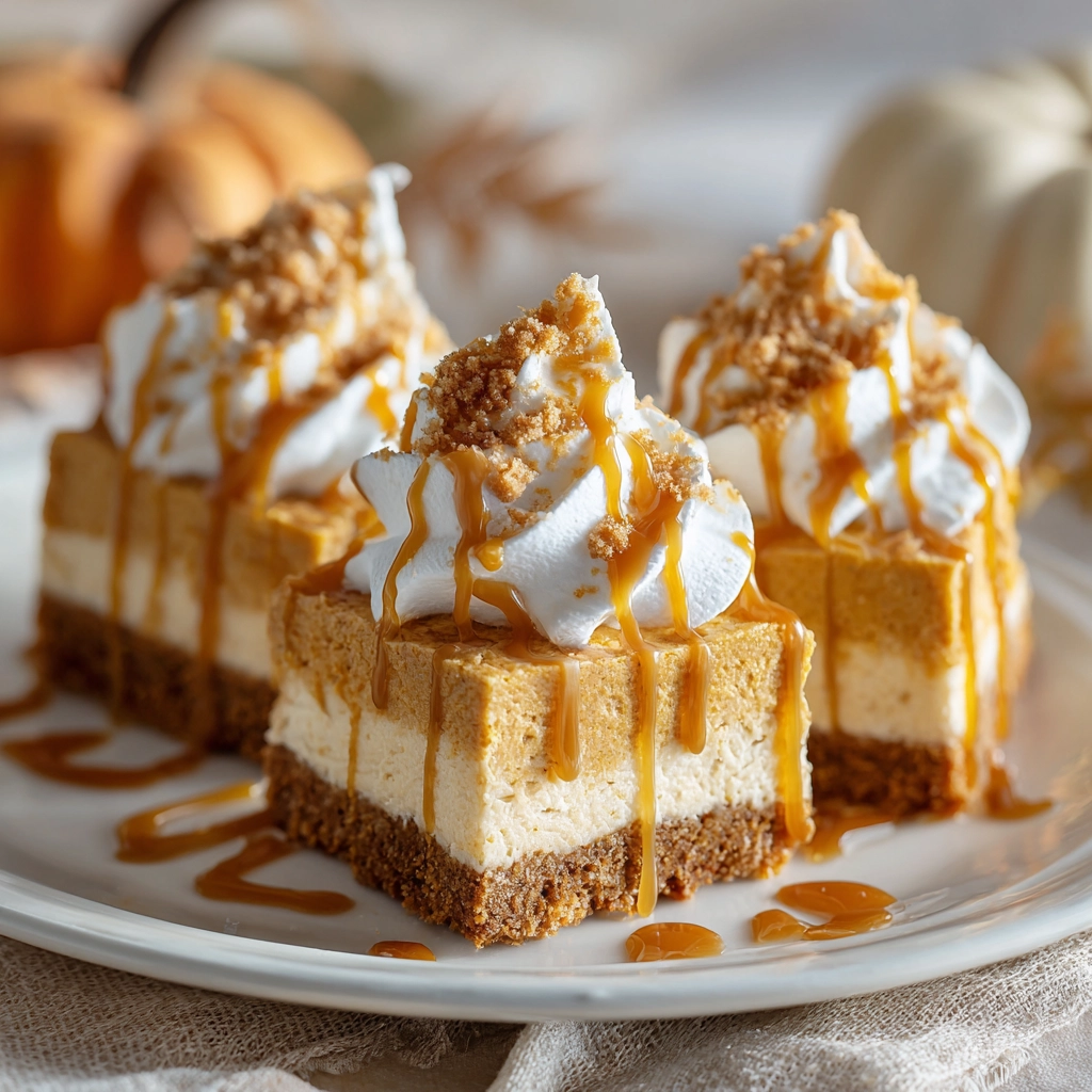 Pumpkin Spice Cheesecake Bars: Creamy Fall Perfection for Every Occasion 5 serving pumpkin spice cheesecake bars