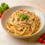 roasted tomato ricotta pasta