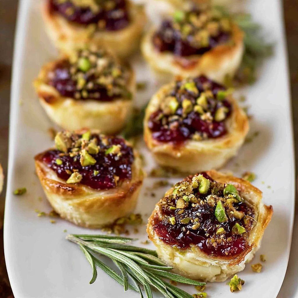 Cranberry Brie Bites Appetizer: The Ultimate Holiday Starter 5 serving cranberry brie bites