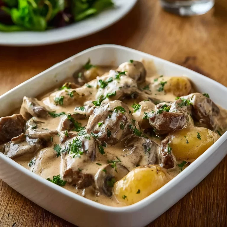gordon ramsay beef stroganoff on noodles