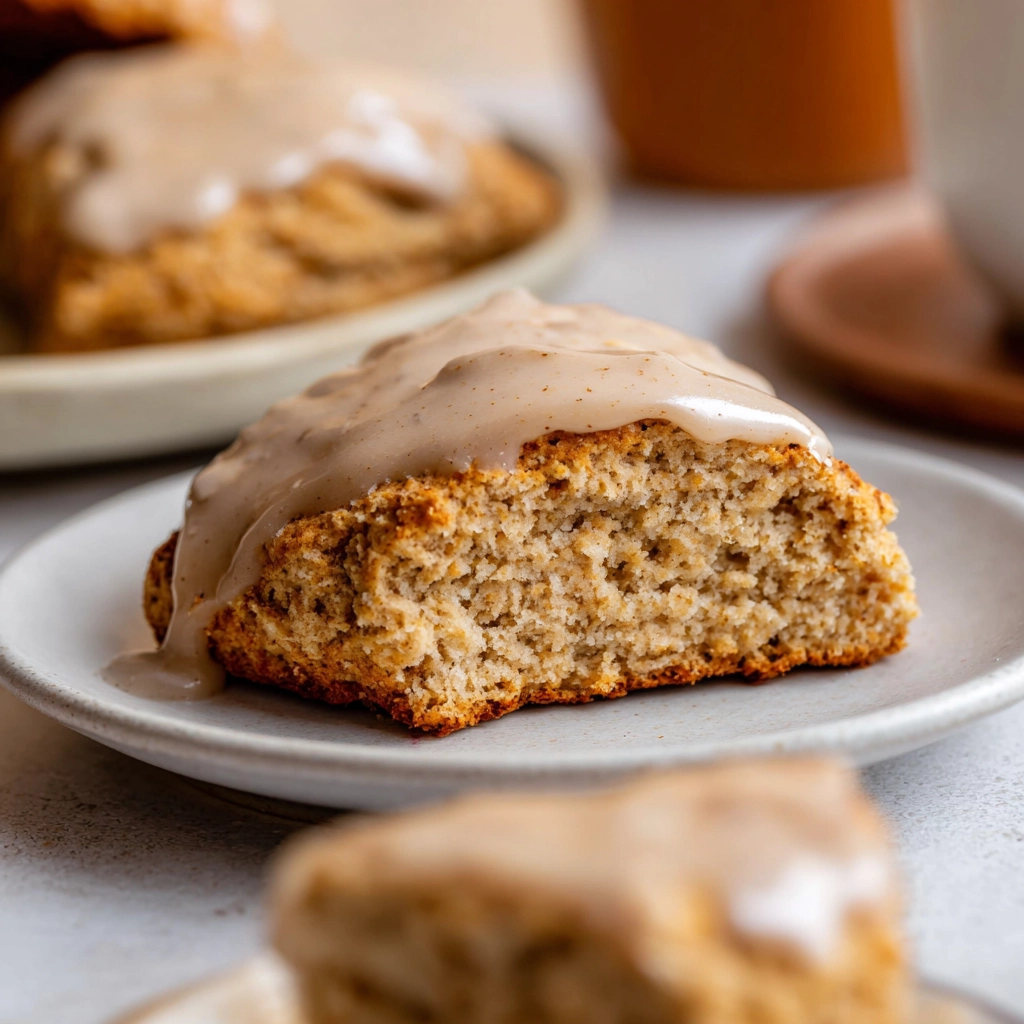 Chai Scones with Maple Chai Glaze: A Cozy Spiced Treat for Tea Time 5 tea time chai scones