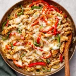 Chicken Cheesesteak Skillet