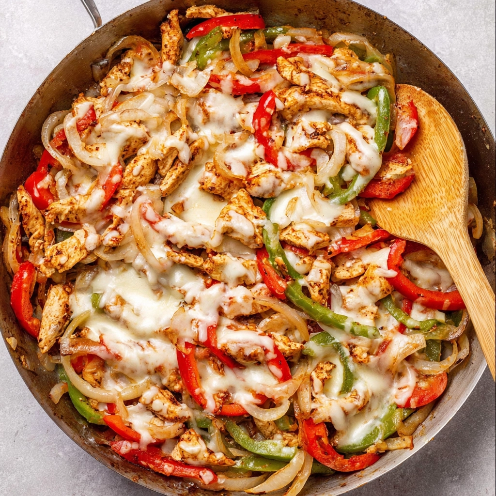 Chicken Cheesesteak Skillet