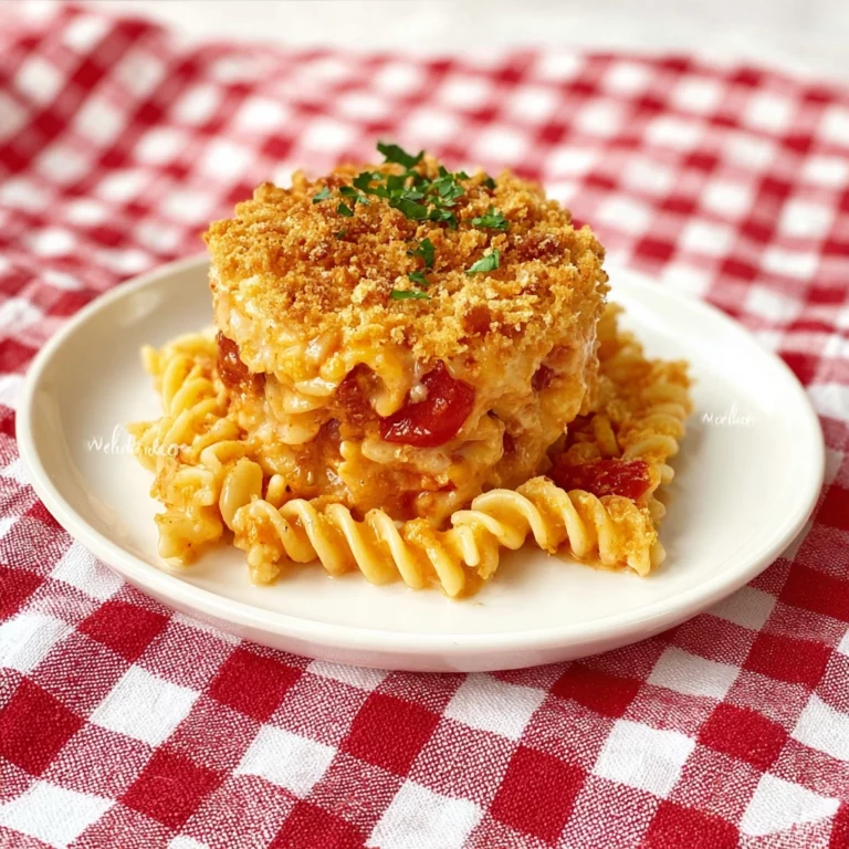 Chicken Parmesan & Pasta Casserole