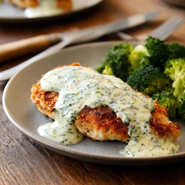 Chicken in Basil Cream Sauce