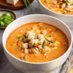 Creamy Cajun Chicken Pasta Soup