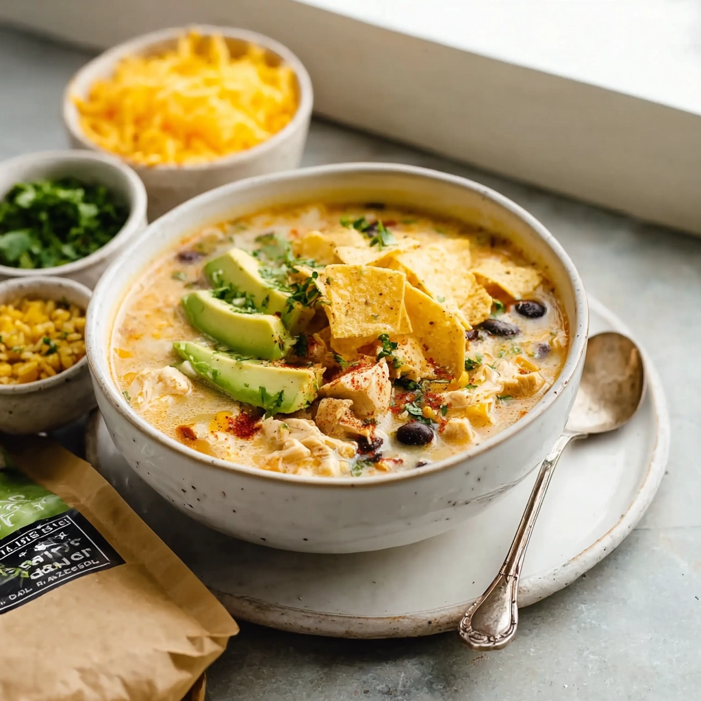 Creamy Chicken Tortilla Soup