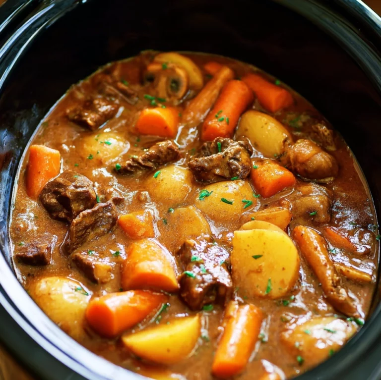 Crock Pot Beef Stew Recipe