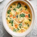 Crockpot Chicken Gnocchi Soup