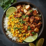 Flavor-packed Street Corn Chicken Rice Bowl: A Vibrant Meal You’ll Crave 4 Flavor-packed Street Corn Chicken Rice Bowl