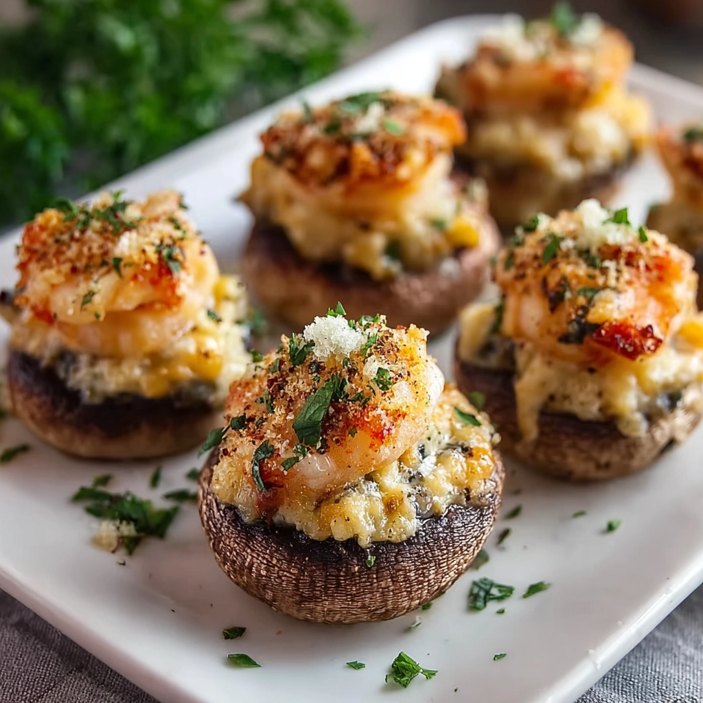 Garlic Parmesan Stuffed Mushrooms: The Perfect Party Appetizer 5 Garlic Parmesan Stuffed Mushrooms