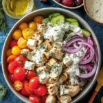 Low-Carb Greek Chicken Bowls (Keto, Gluten-Free)