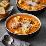 Sausage and Tortellini Soup Recipe