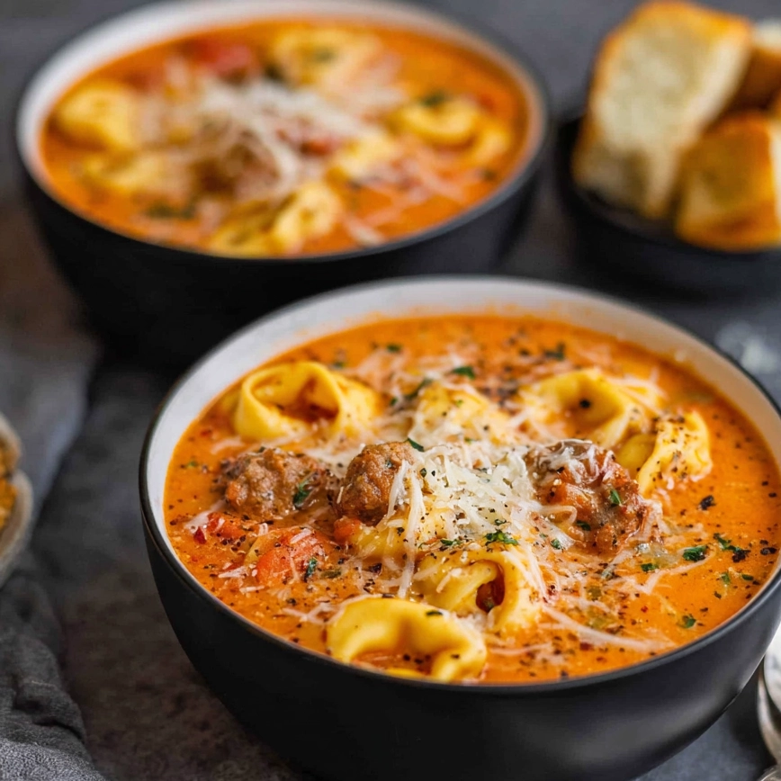 Sausage and Tortellini Soup Recipe