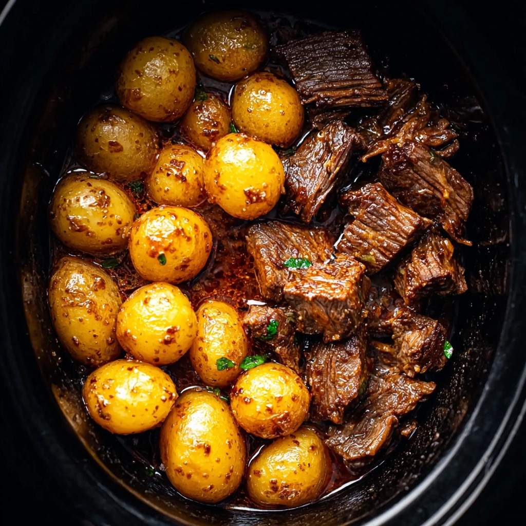 Slow Cooker Garlic Butter Beef Bites with Potatoes: A Comforting One-Pot Meal 5 Slow Cooker Garlic Butter Beef Bites with Potatoes