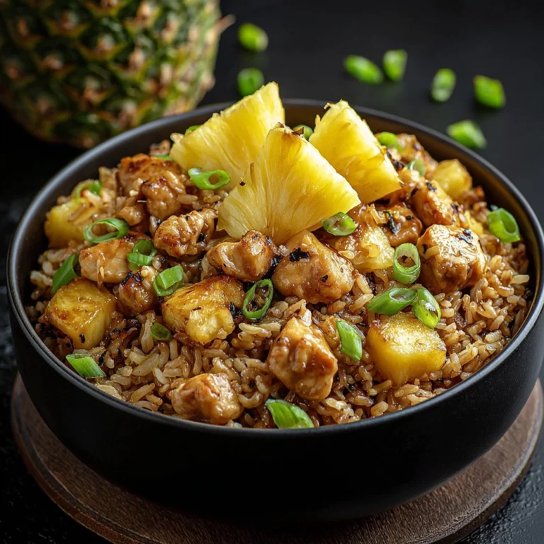Sweet and Savory Pineapple Chicken and Rice