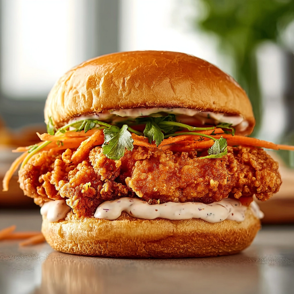 Thai Fried Chicken Sandwich