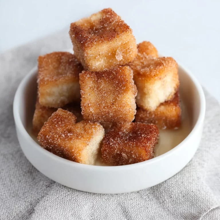 angel cake churro bites