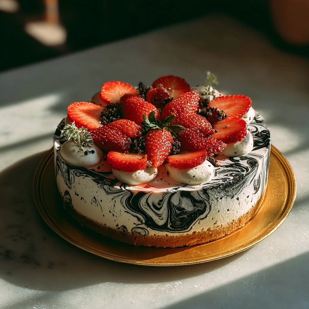 Black Sesame Vanilla Swirl Cake: A Stunning Twist on a Classic Cake 5 black sesame vanilla swirl cake