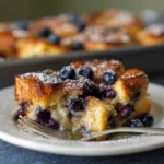 blueberry lemon french toast casserole
