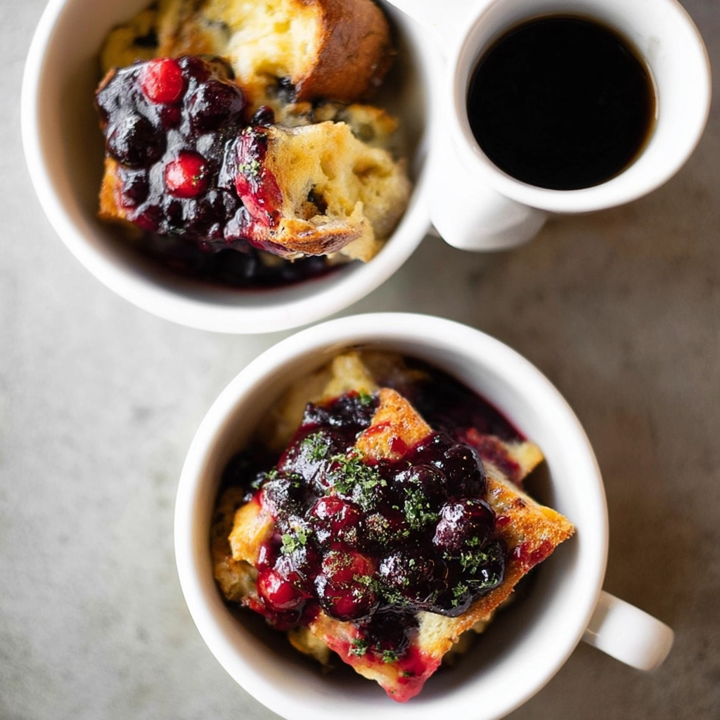 blueberry lemon french toast casserole Serving