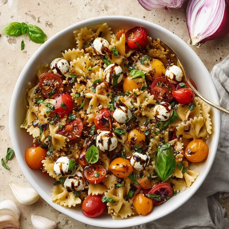 bruschetta pasta salad
