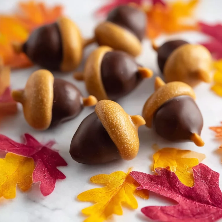 candy acorns recipe