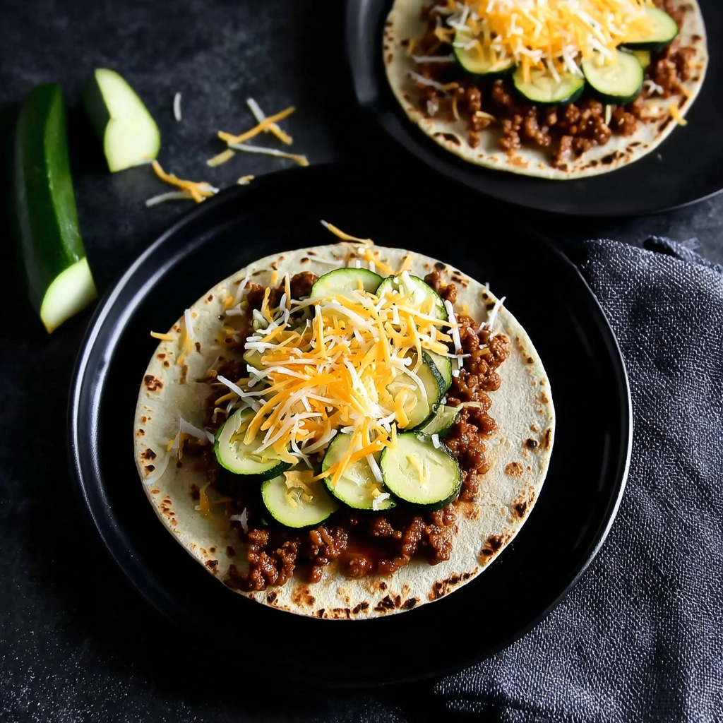 ground beef cooking for cheeseburger quesadilla