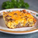 cheesy sausage breakfast casserole