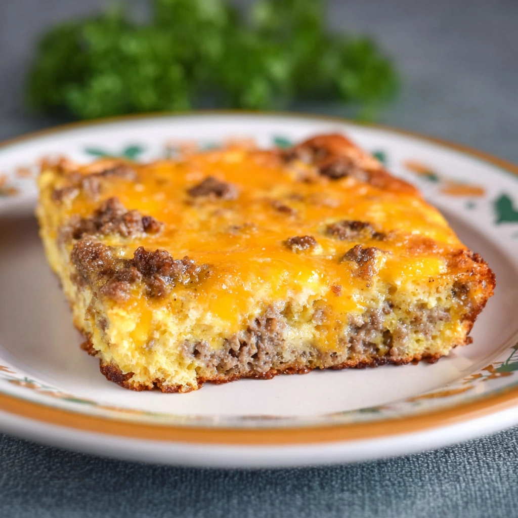 cheesy sausage breakfast casserole