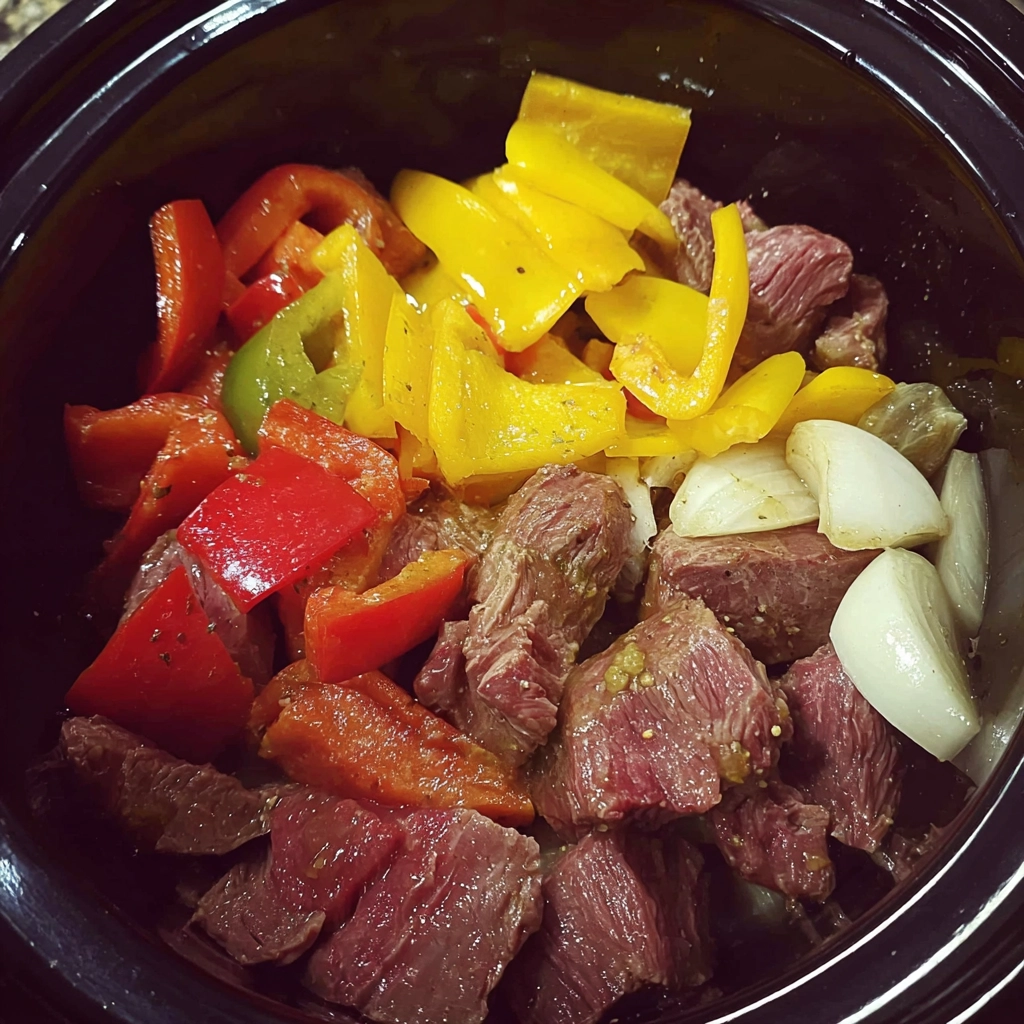 Crock Pot Pepper Steak: A Comforting Family Classic Bursting With Flavor 5 crock pot pepper steak combine
