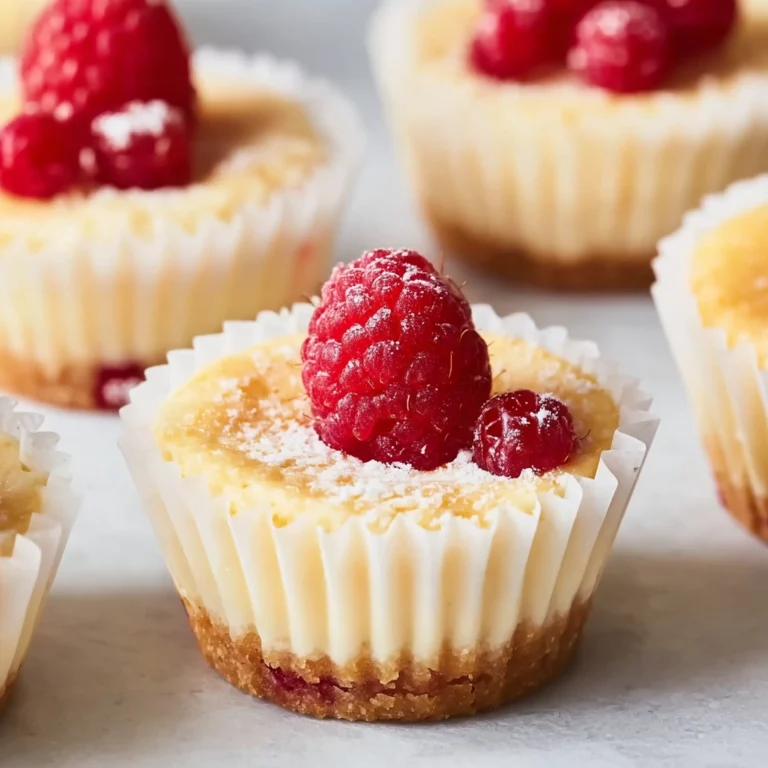 easy mini cheesecakes