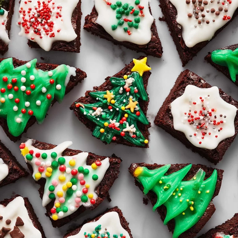 festive brownie recipe