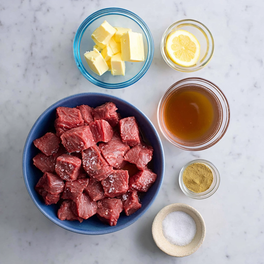 Garlic Butter Beef Bites: A Healthy High-Protein Dinner You’ll Crave 5 garlic butter beef bites Ingredients
