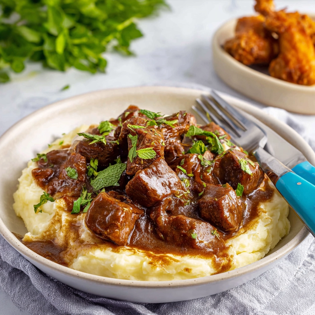 garlic butter beef bites