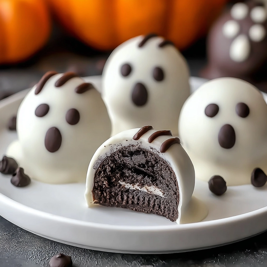 Ghost Oreo Truffles: Easy No-Bake Halloween Treats That Steal the Show 5 ghost oreo truffles