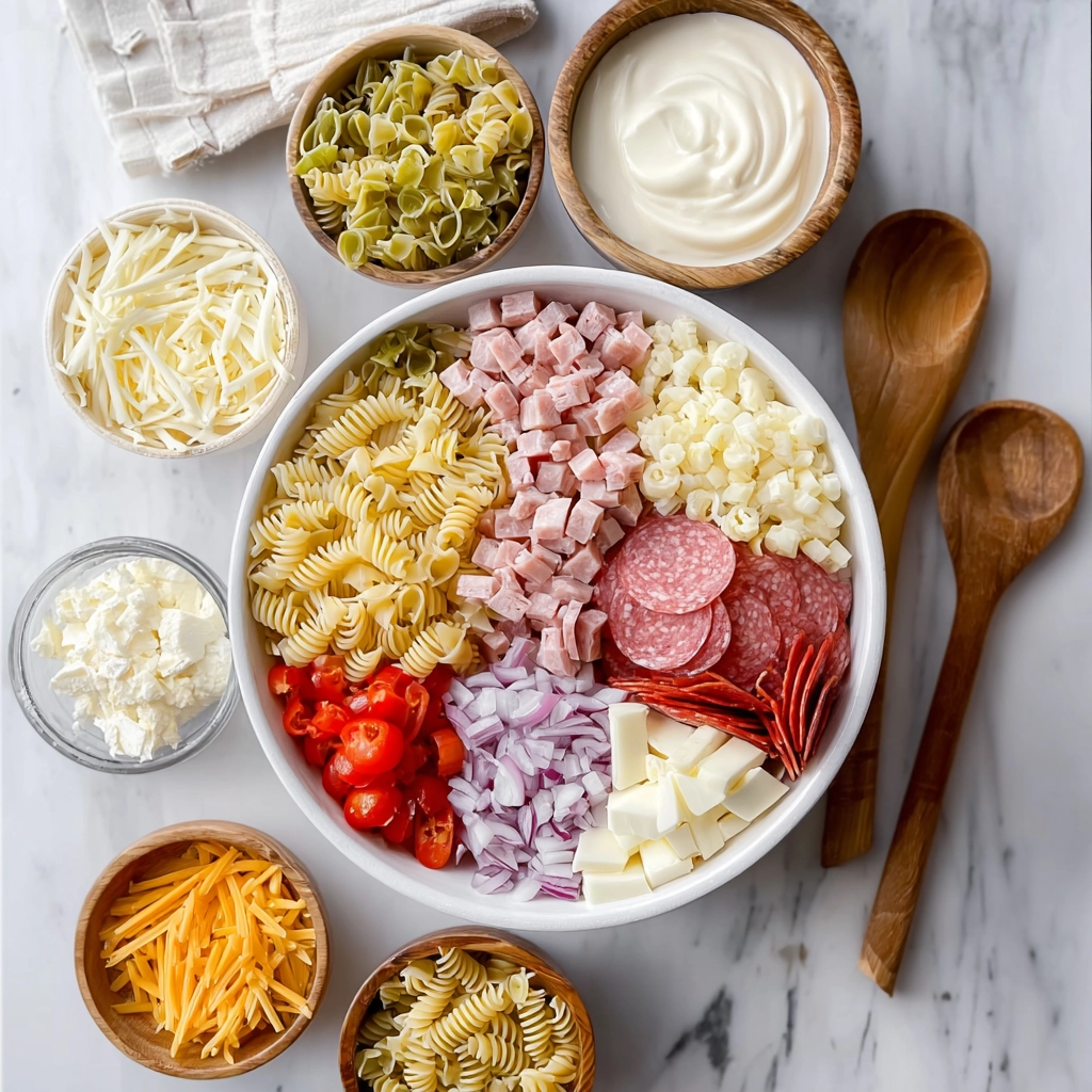 Grinder Pasta Salad: The Ultimate Quick and Flavorful Tailgating Side Dish 5 grinder pasta salad grinder pasta salad
