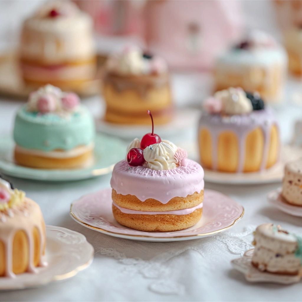mini cakes recipe