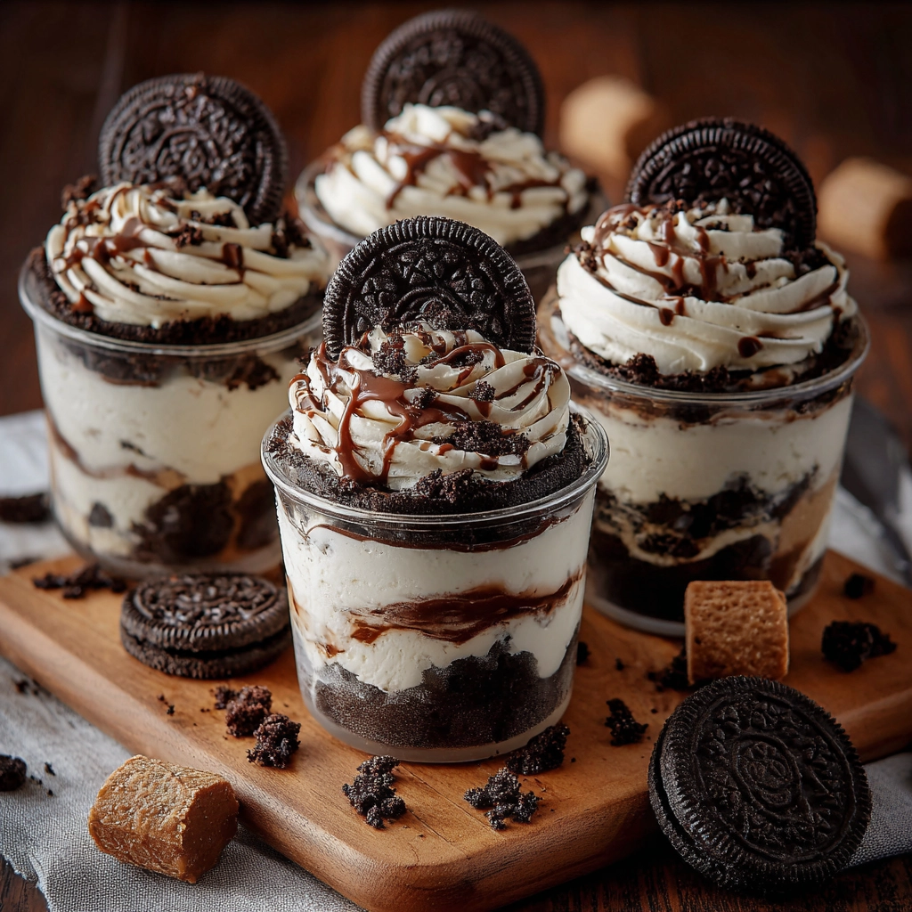 Oreo Cheesecake Cups – The Ultimate No-Bake Dessert for Any Party 5 oreo cheesecake cups