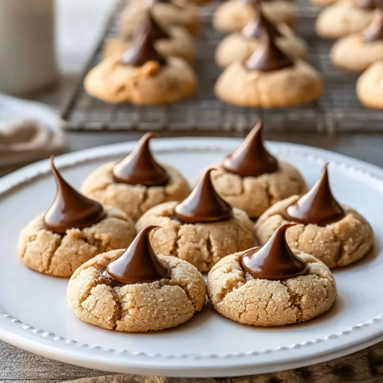 peanut butter blossom cookies