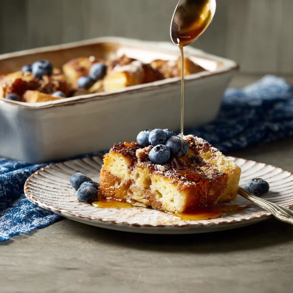 Pioneer Woman French Toast Casserole: A Make-Ahead Blueberry Lemon Delight 5 pioneer woman french toast casserole Serving